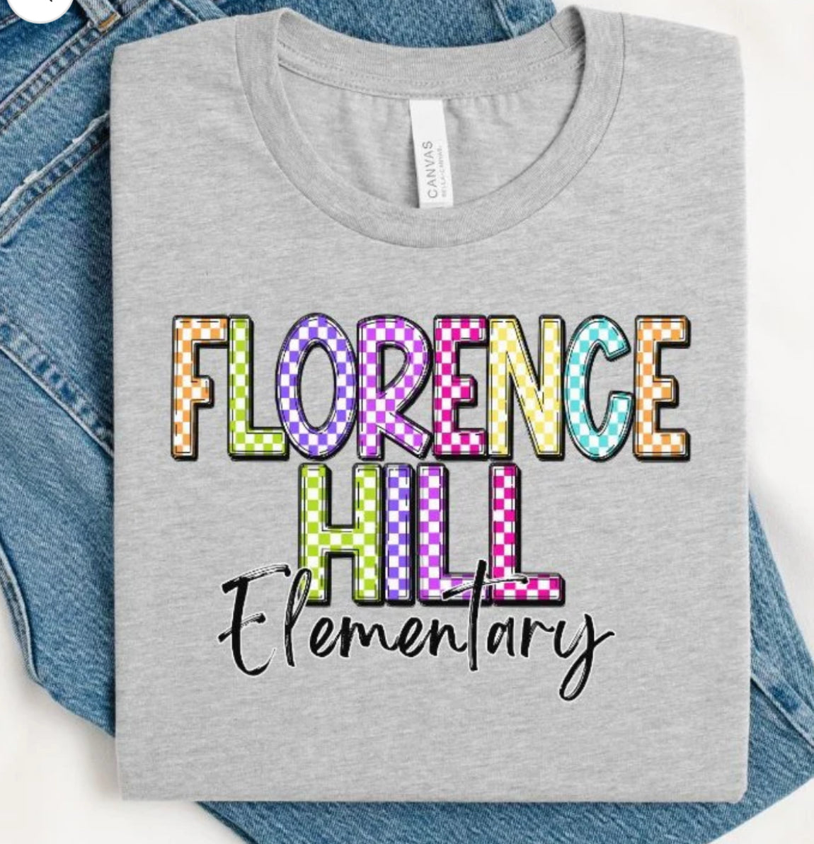 Florence Hill Checkered Tee