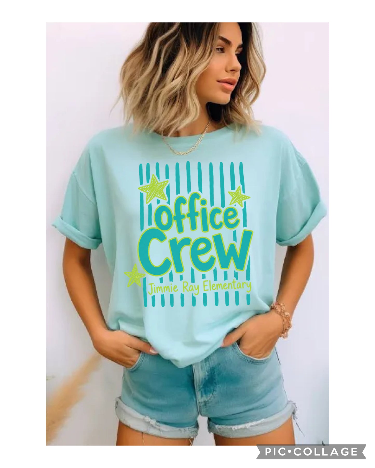 Striped Any Personalization Tee