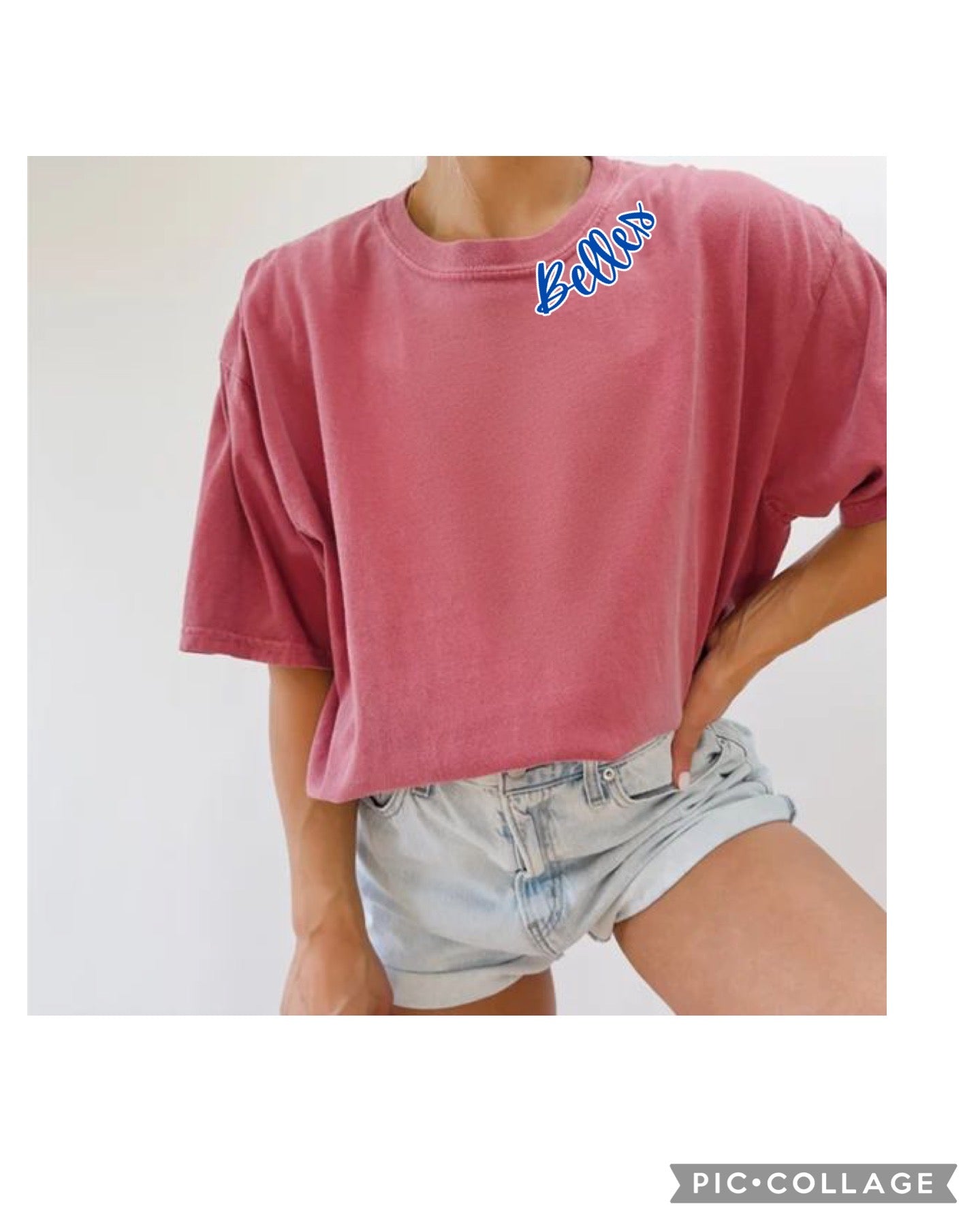 Belles Collar Design Tee