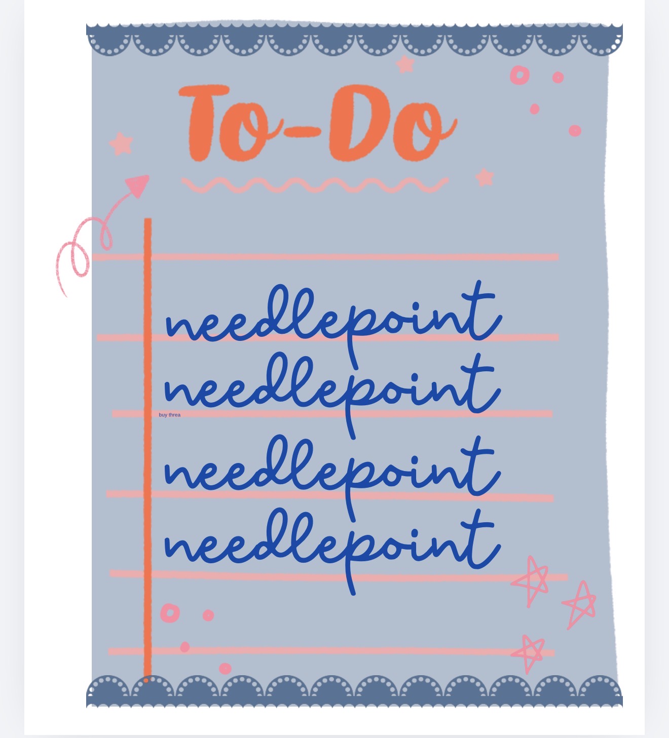 To Do list