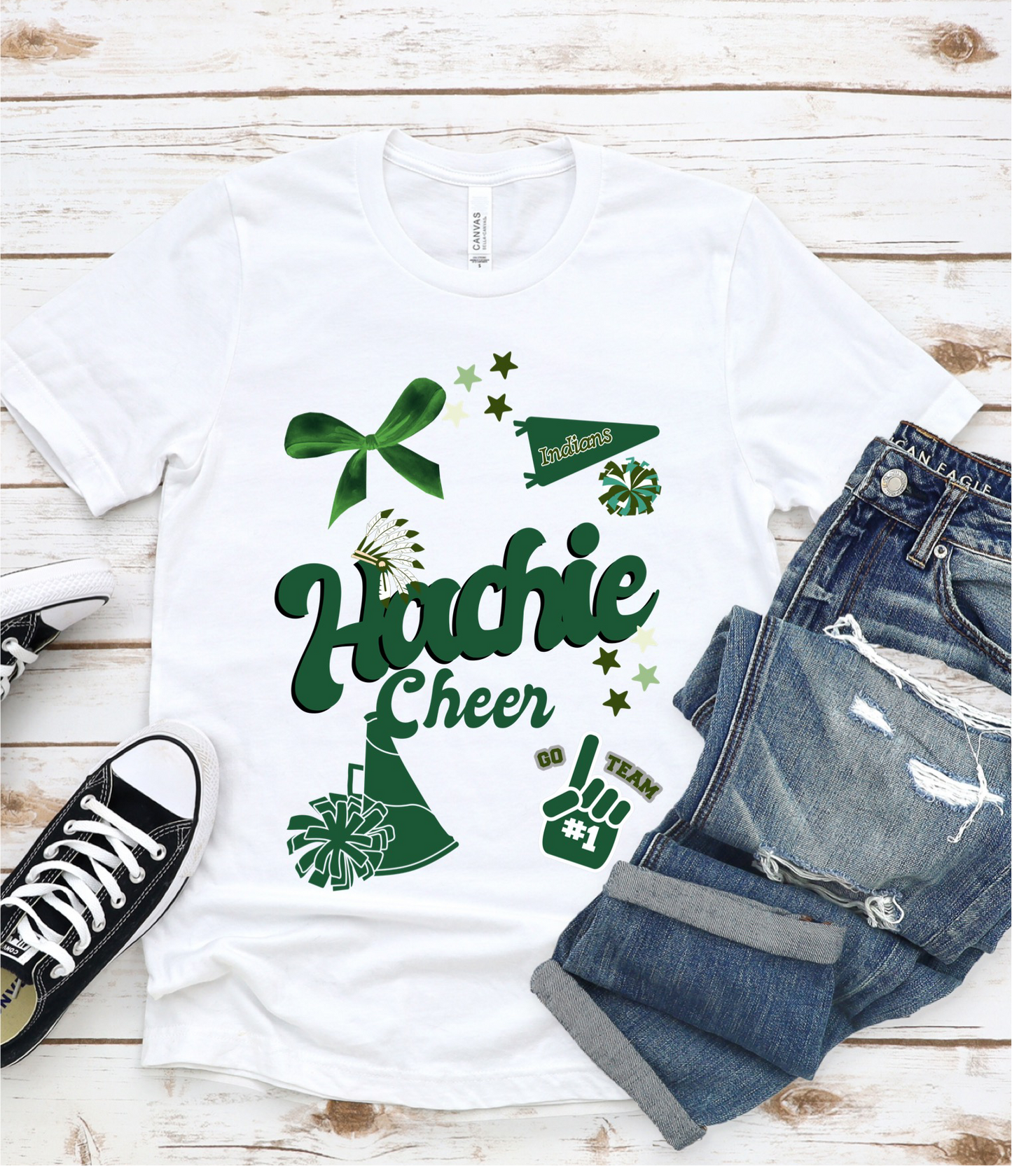 Hachie Cheer Collage