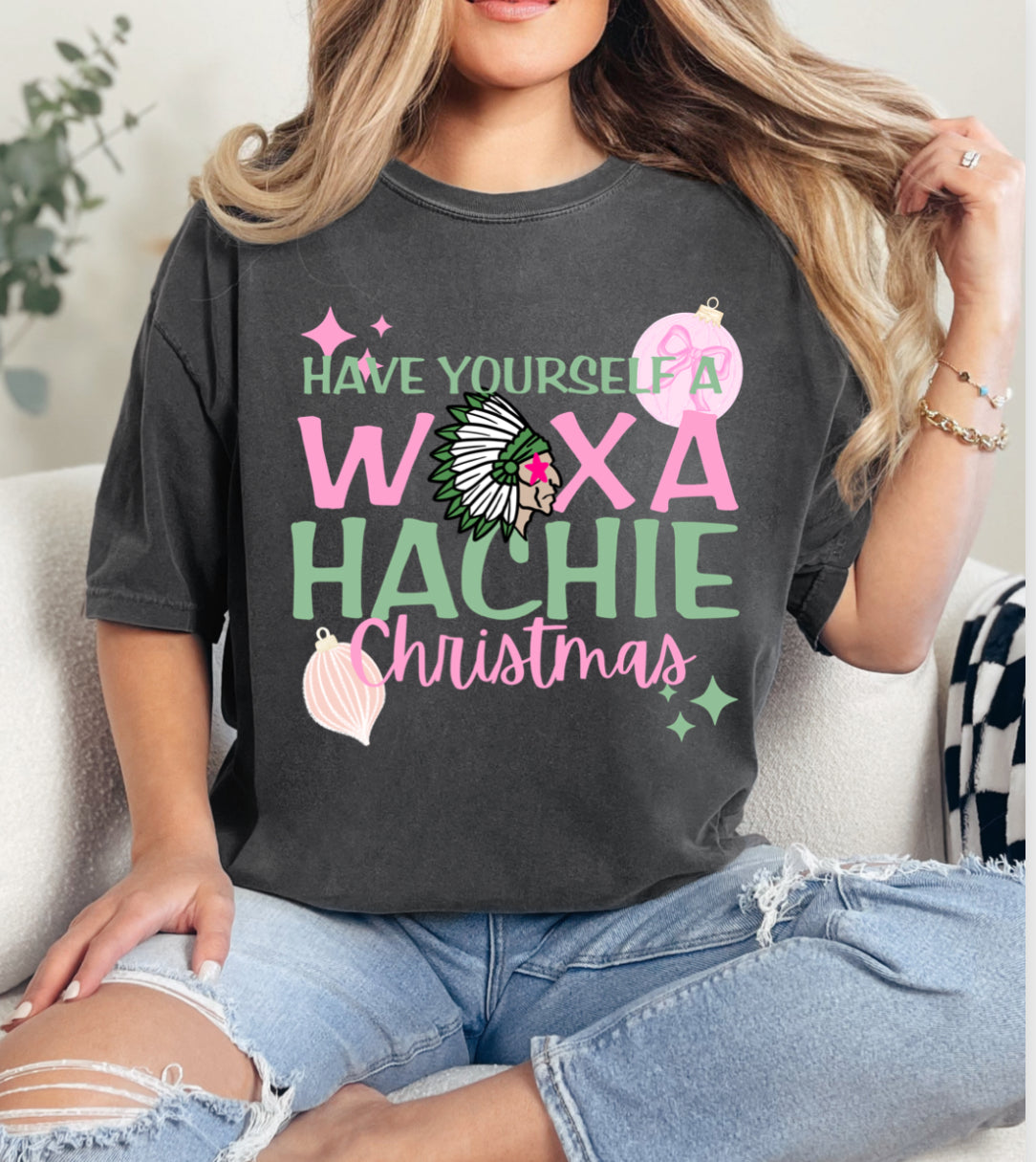 Waxahachie Christmas tee