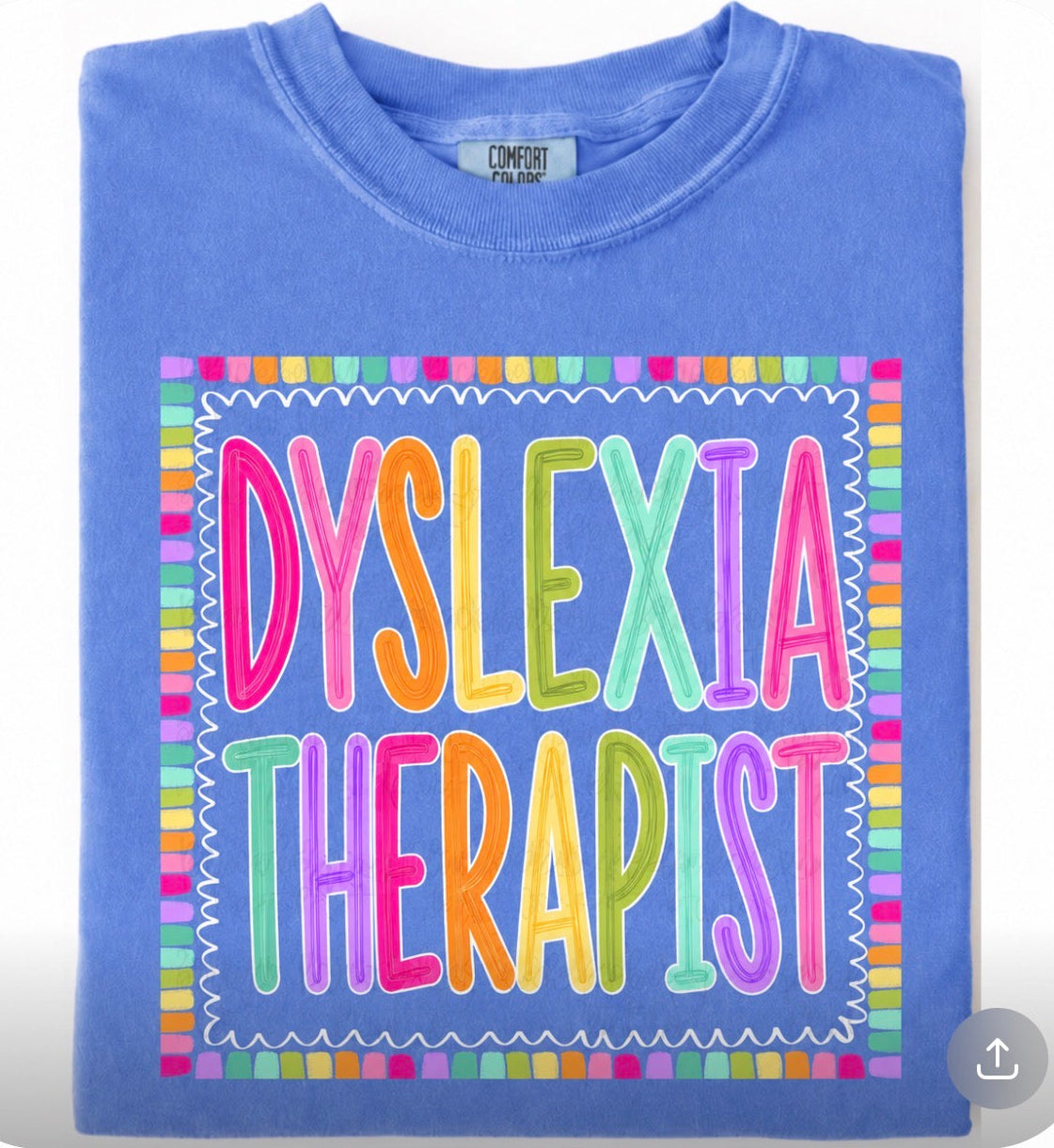 Dyslexia Therapist Bright Tee