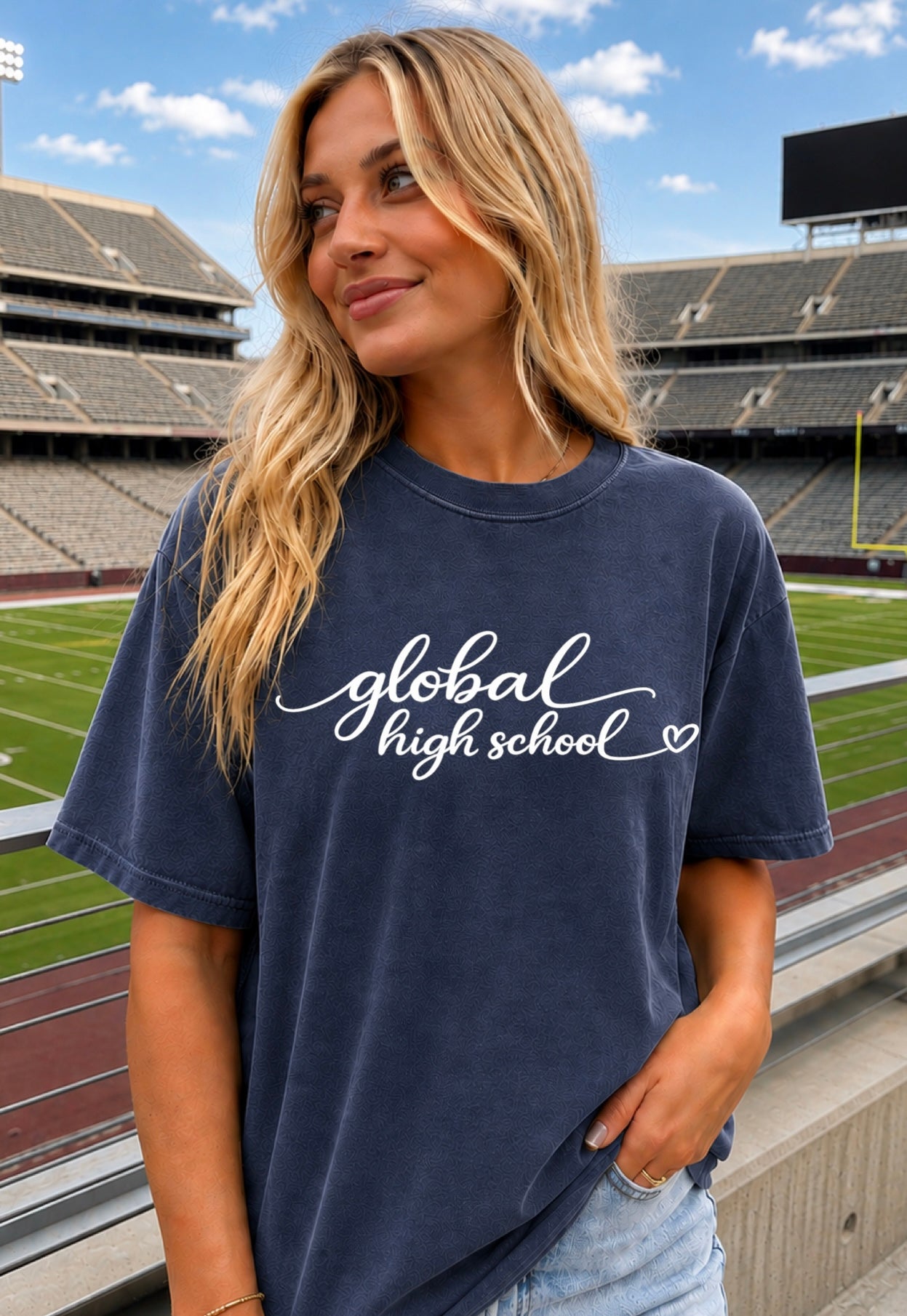 Global Script Tee GH