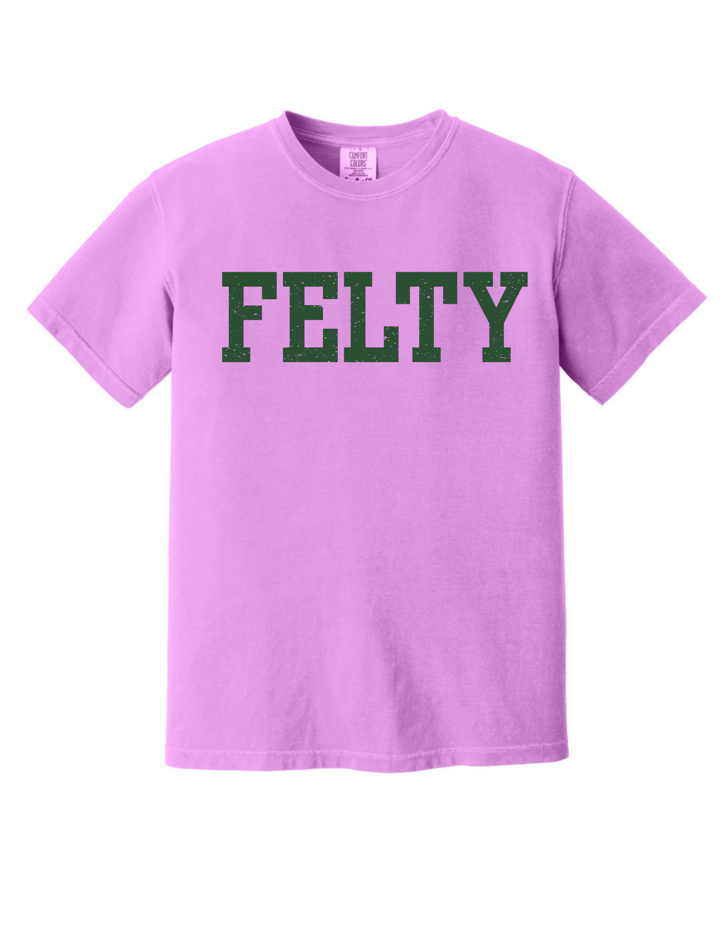 Felty Distressed Block Tee - FE