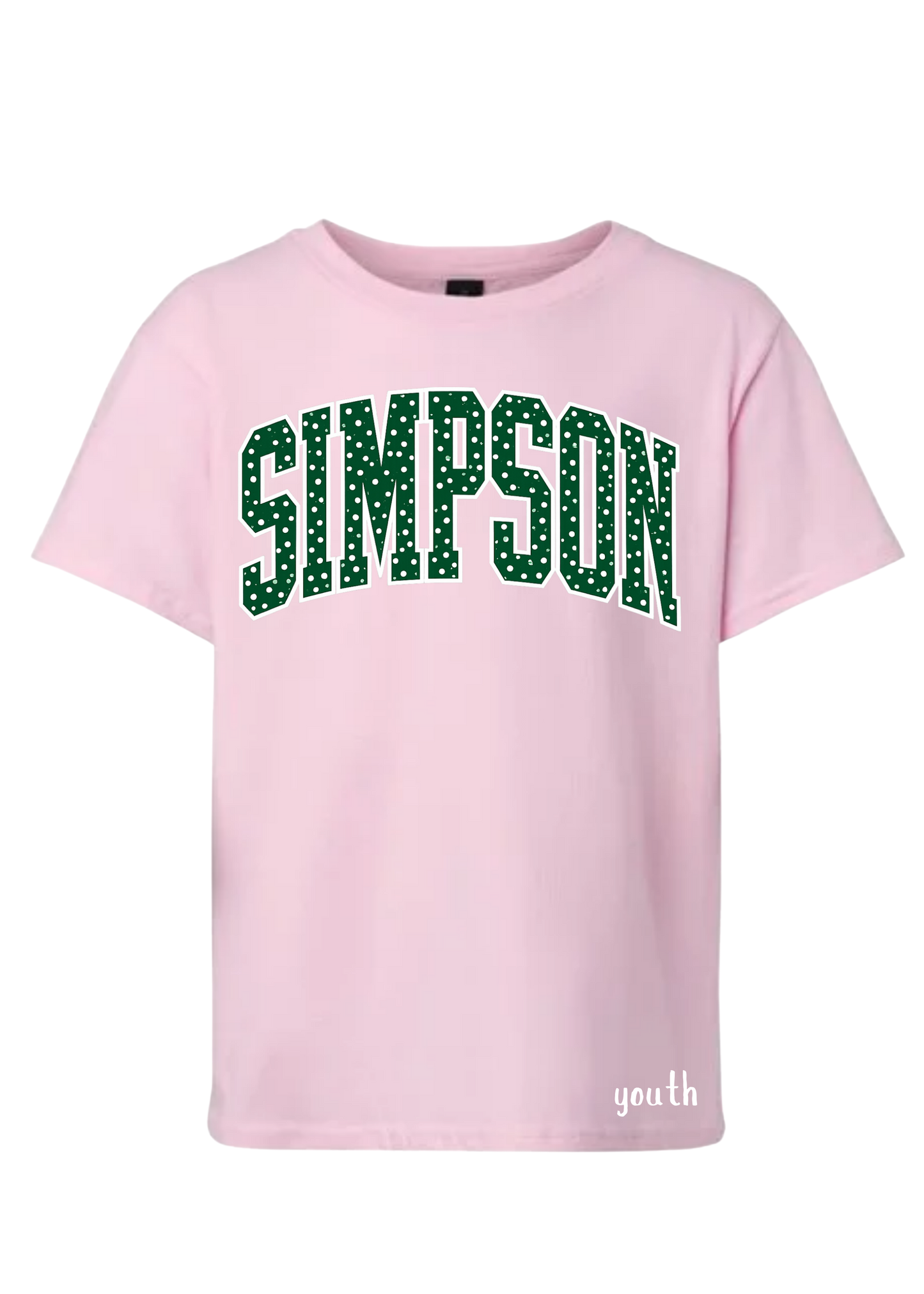 YOUTH Simpson Varsity Dots Tee SE