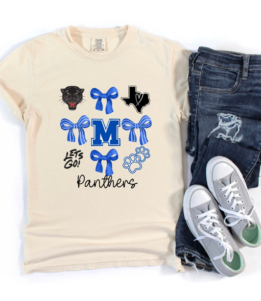 Panther Trendy Bow Tee