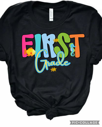 Under the Sea Grade Level Tee