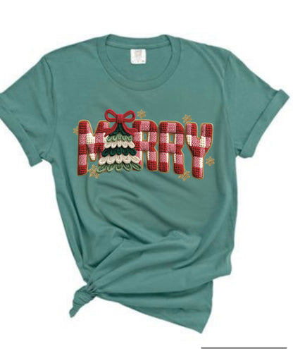 Merry faux Yarn design