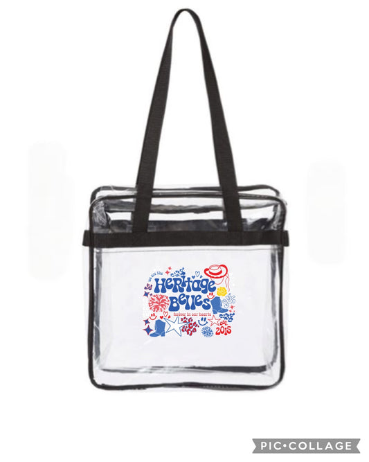 Stadium Approved Clear Bag