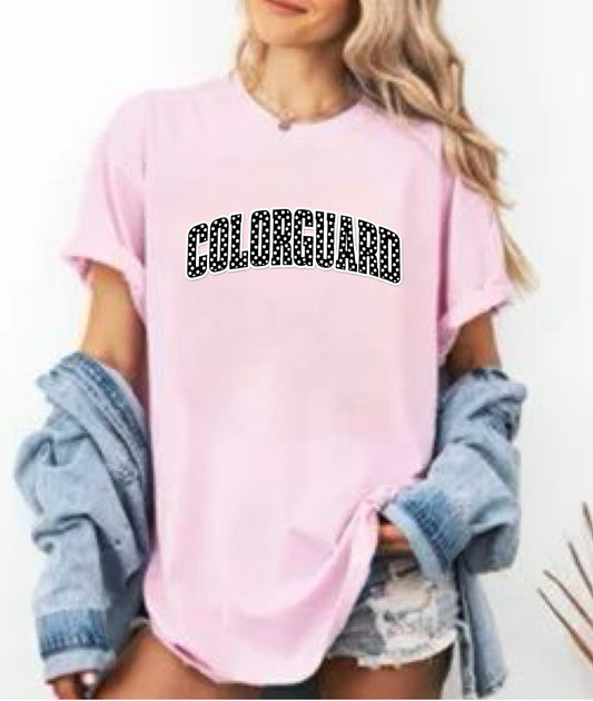 Spirit in Motion Polkadots Pink Tee