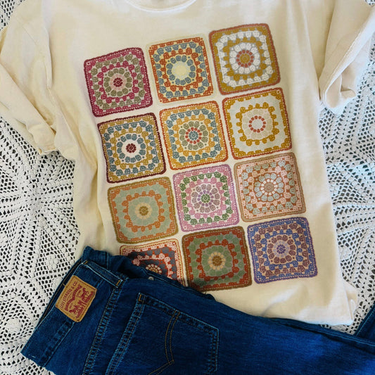 Granny Square Tee