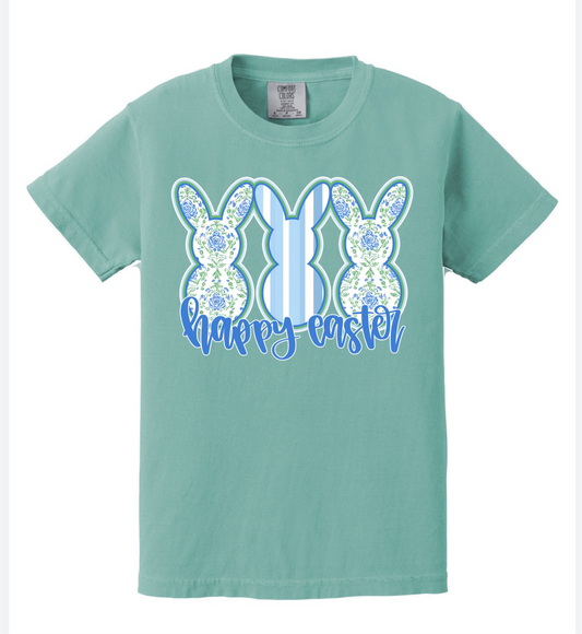 Blue Happy Easter