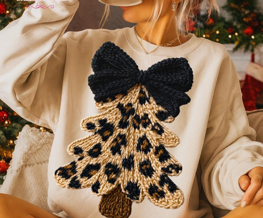 Cheetah Christmas Tree