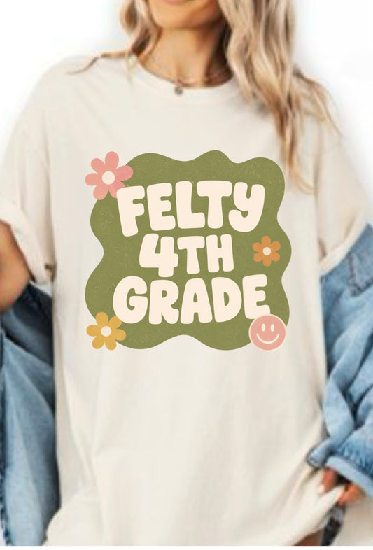 Retro Floral Grade level