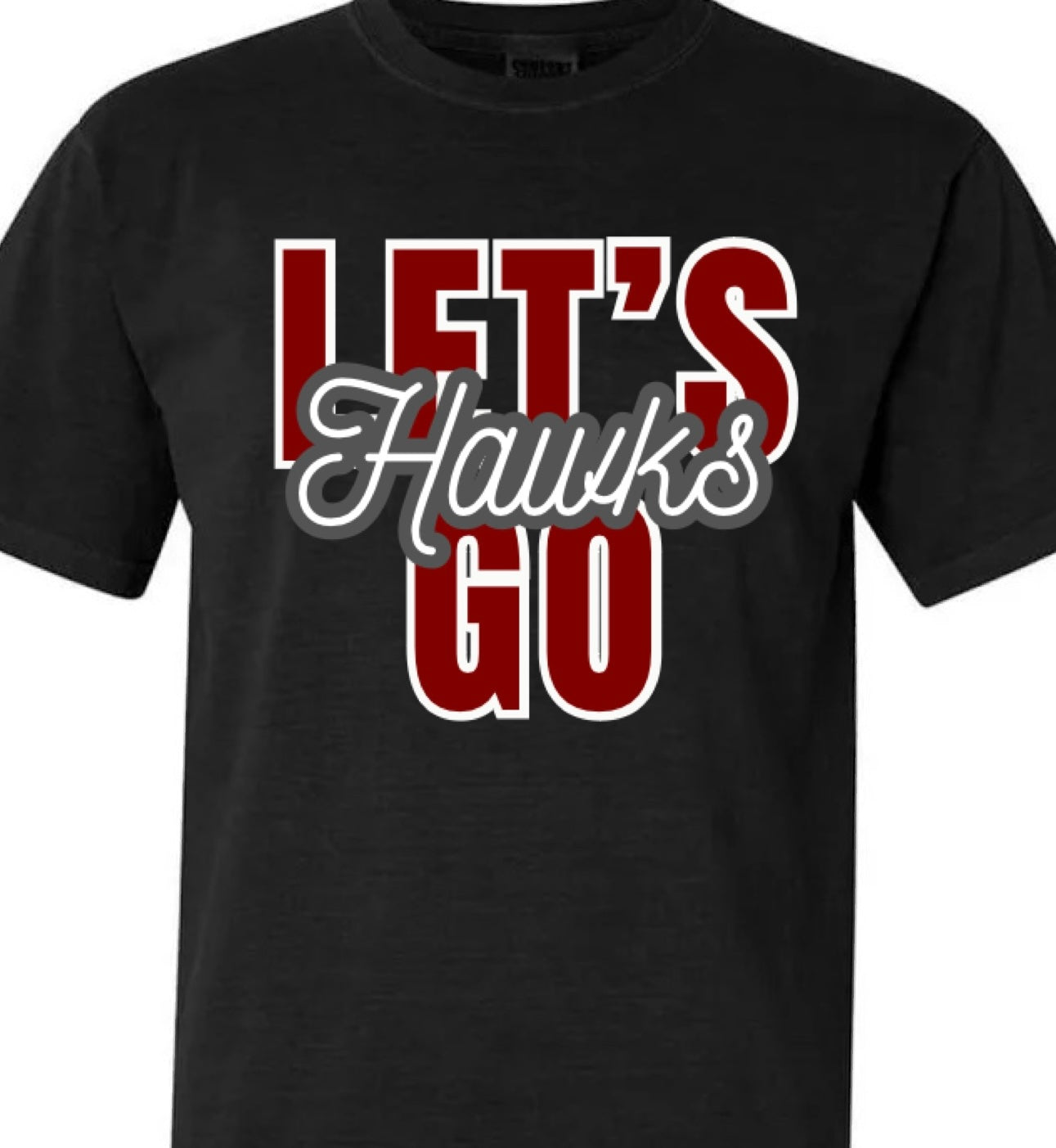 Let’s Go Hawks tee