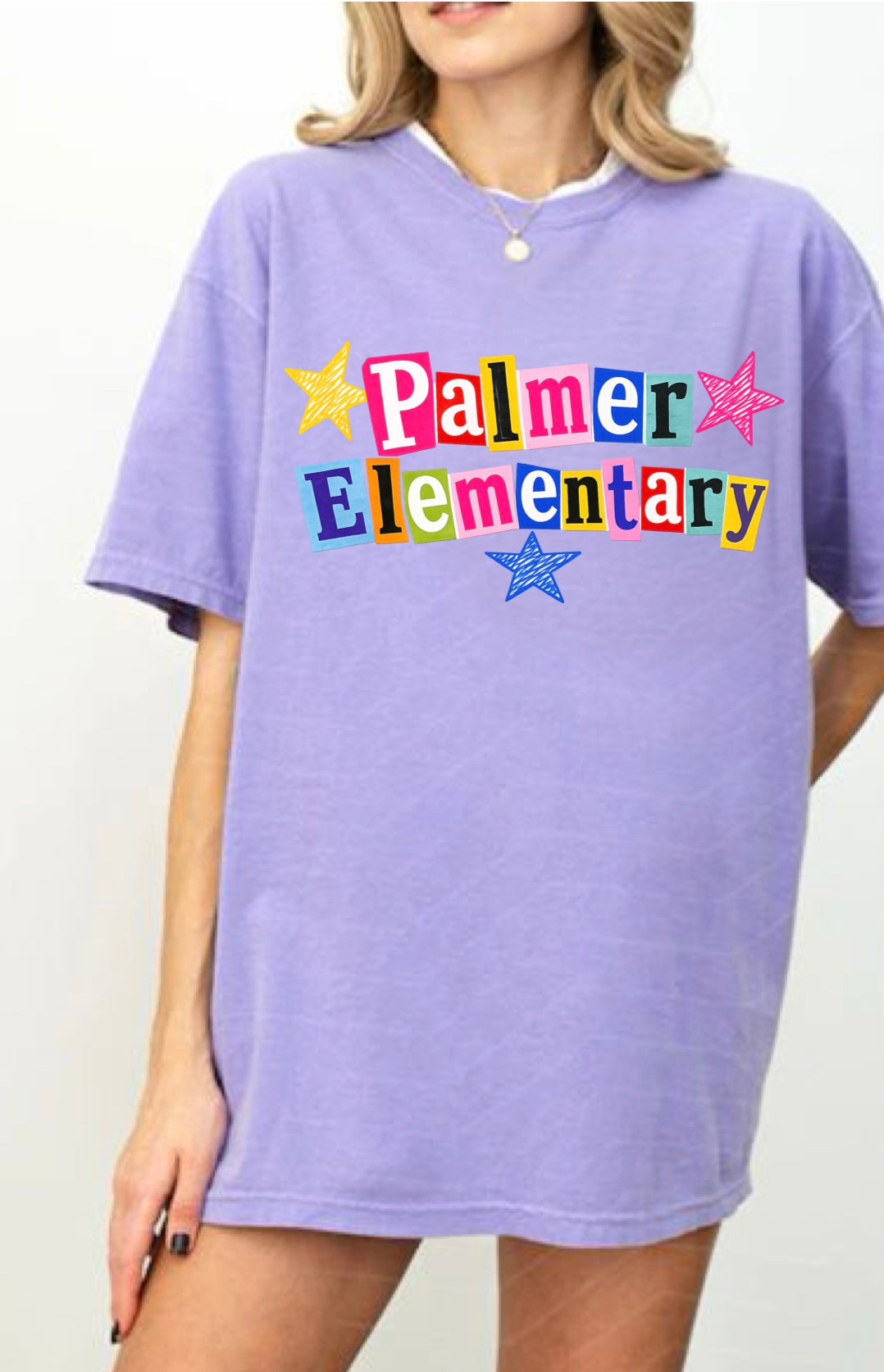 Any Word Personalized Collage Name Tee