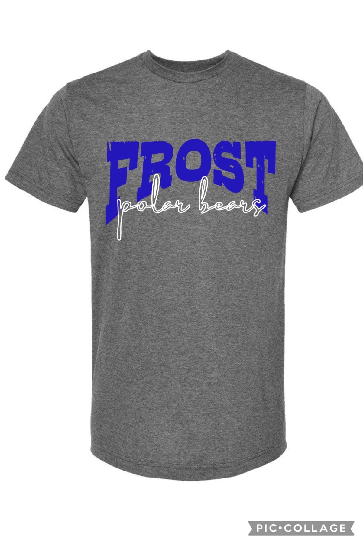 Distressed Frost Polar Bear Tee