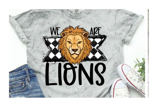 We Are Lions tee