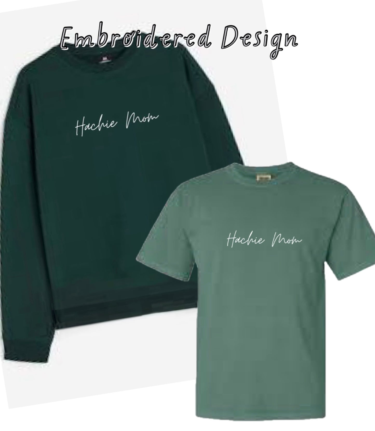Hachie Mom Embroidered
