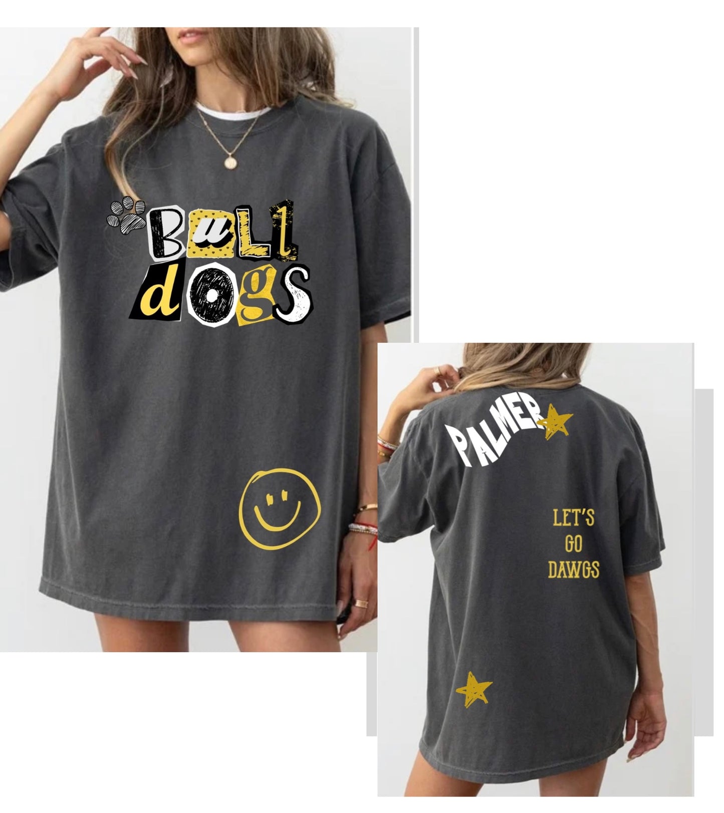 Funky Collage Personalized Tee