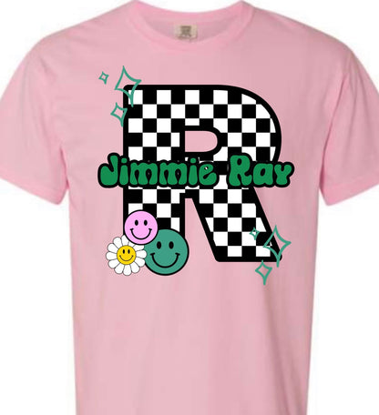 Checkered R Jimmie Ray