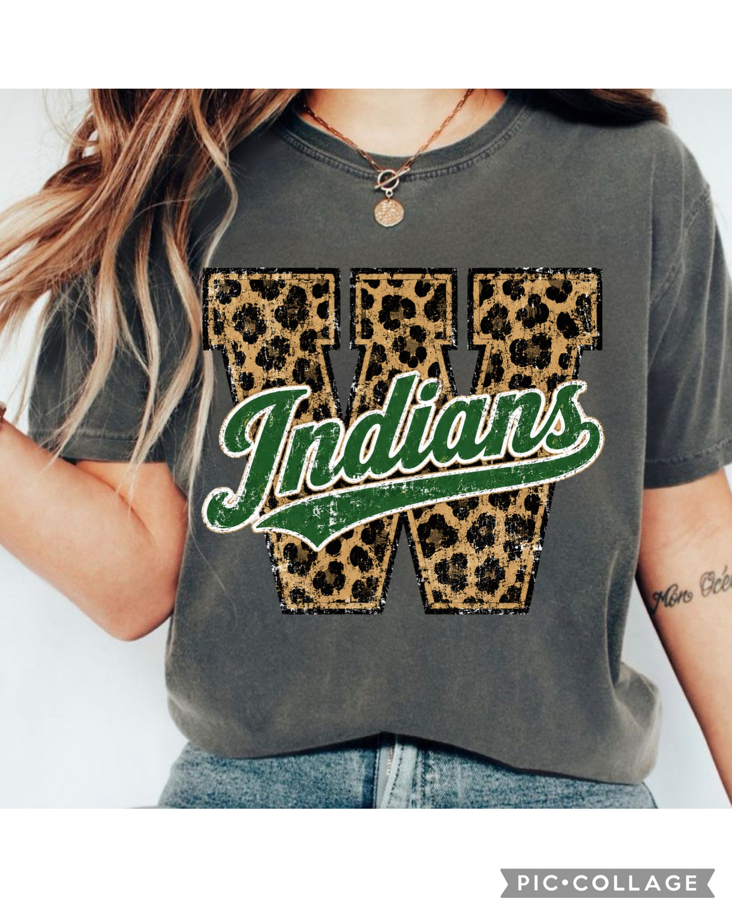 Any School Leopard Letter