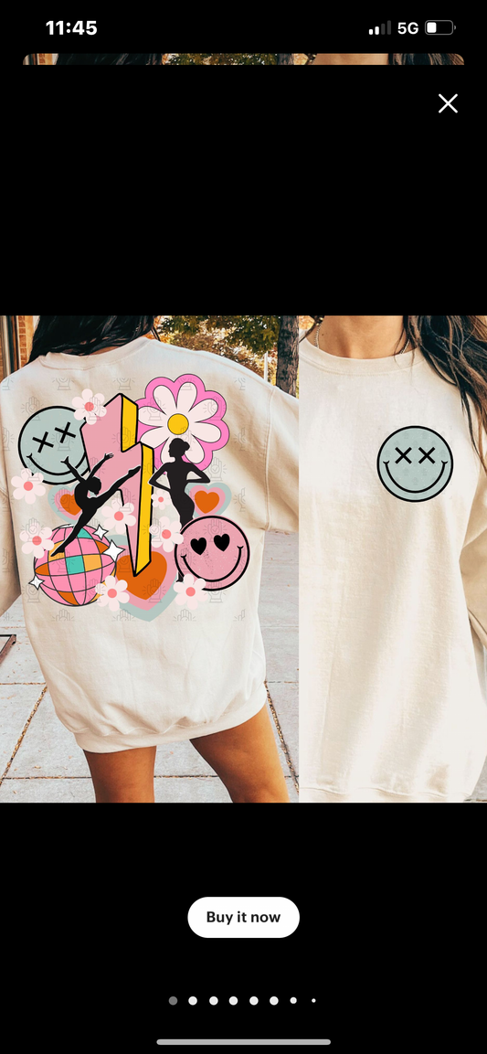 Dance Collage Sweatshirt