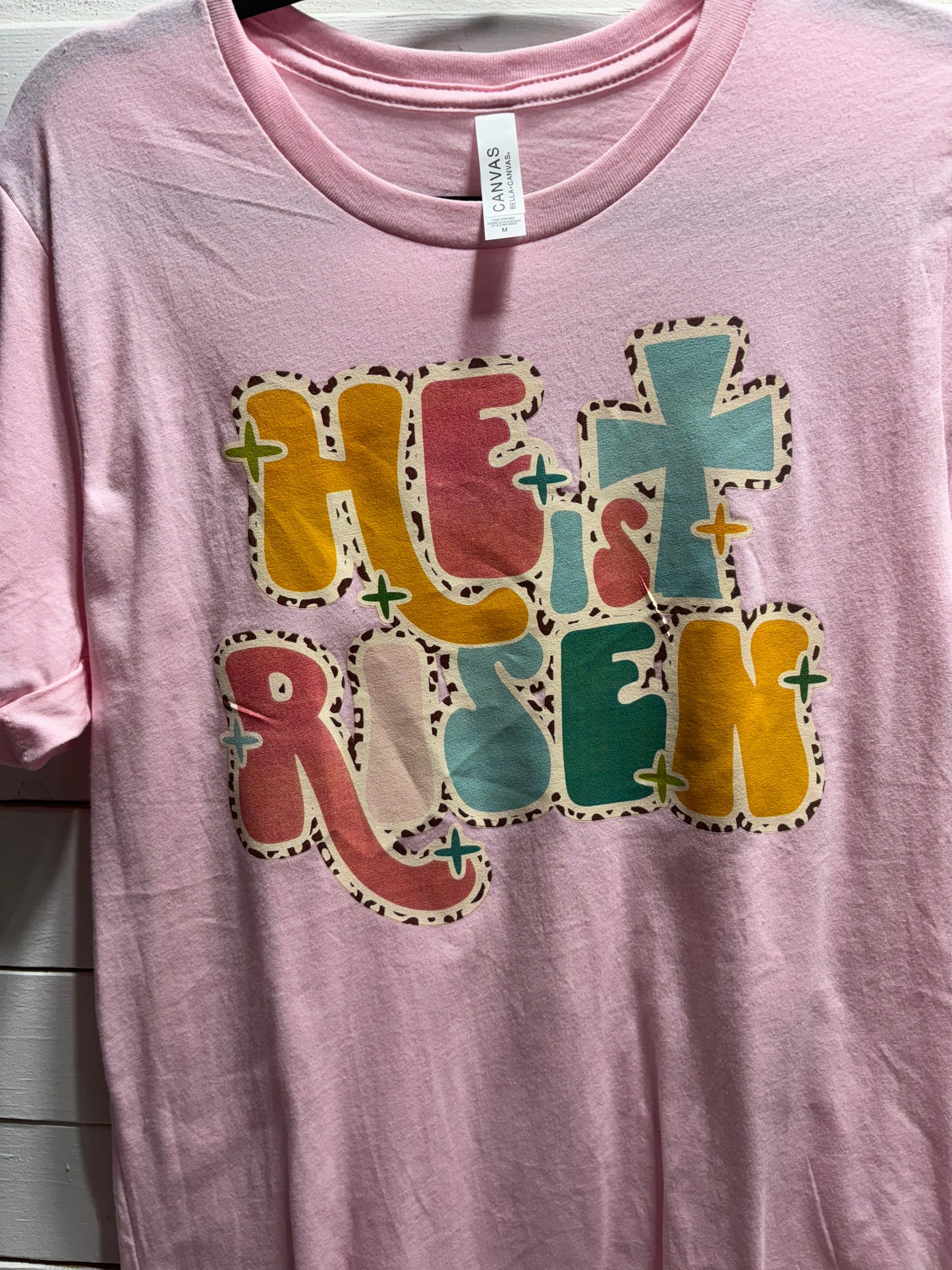 Sale! He is Risen Bella Canvas Medium tee