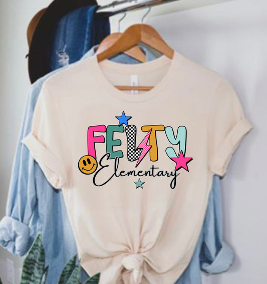 Funky Personalized Tee—FELTY