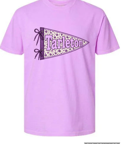 Any Personalization Floral Pennant