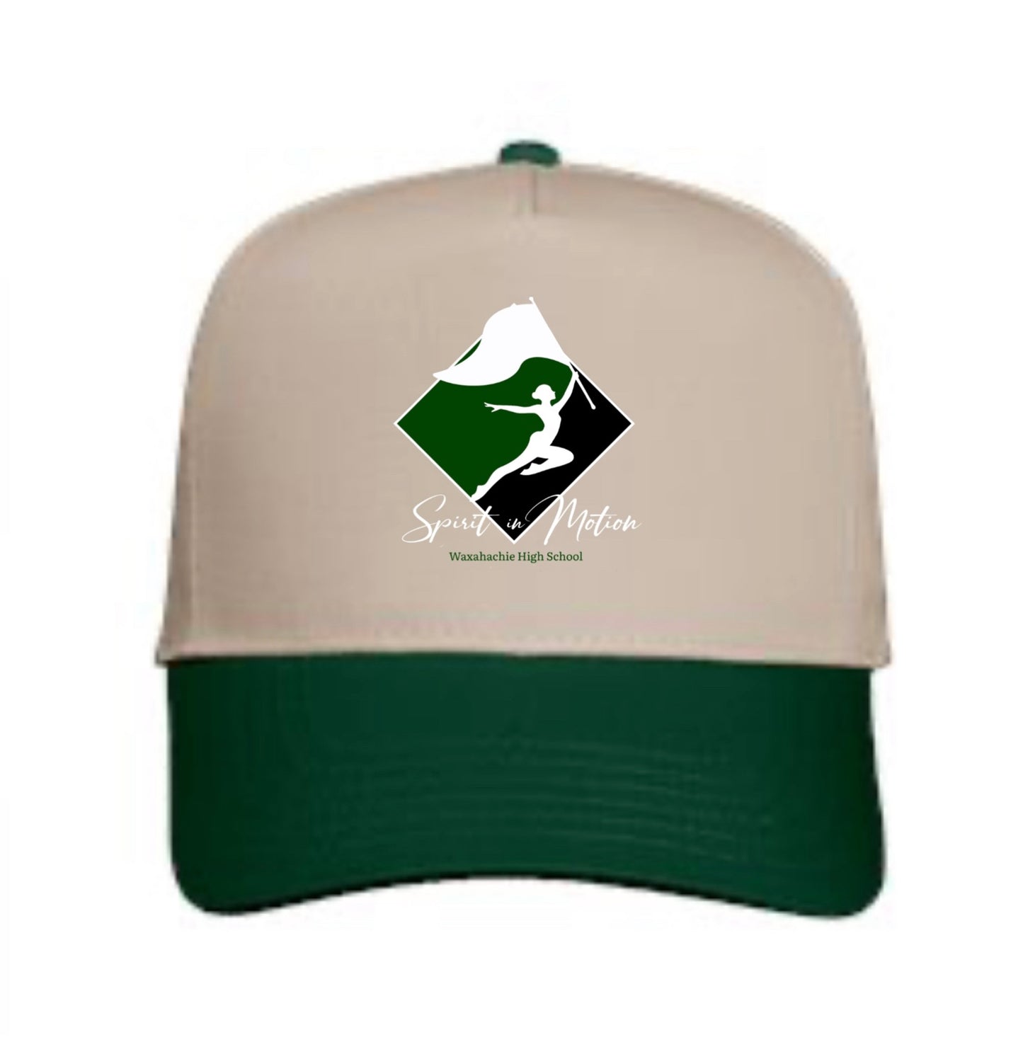 Spirit in Motion Canvas Tan and Green Hat