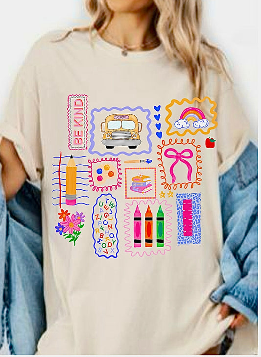 Whimsical Teacher Tee