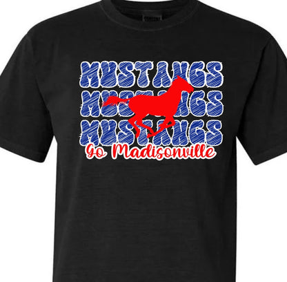 Madisonville Mustangs Tee
