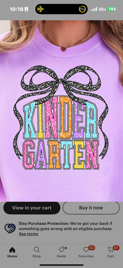 Composition Ribbon Grade Level Tee
