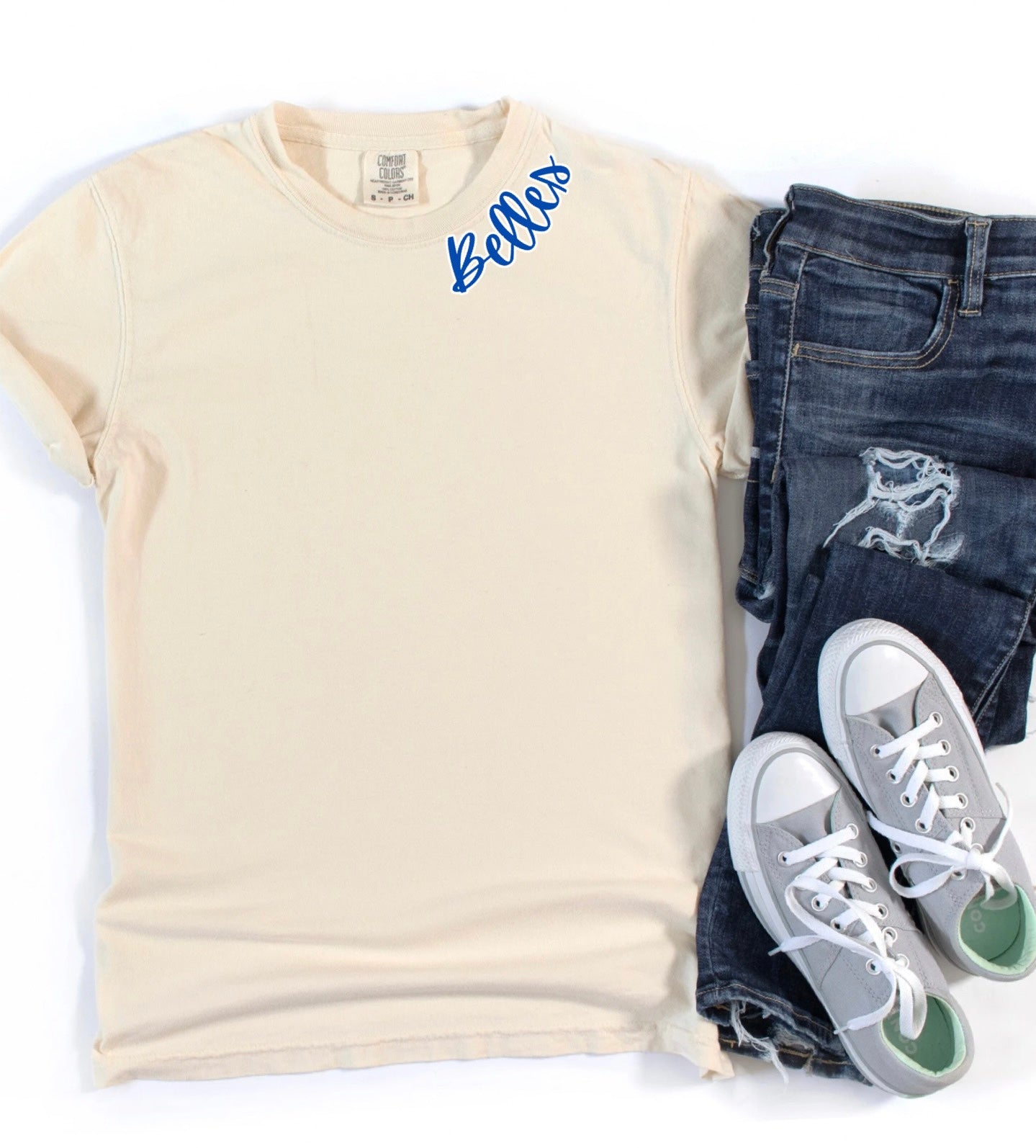 Belles Collar Design Tee