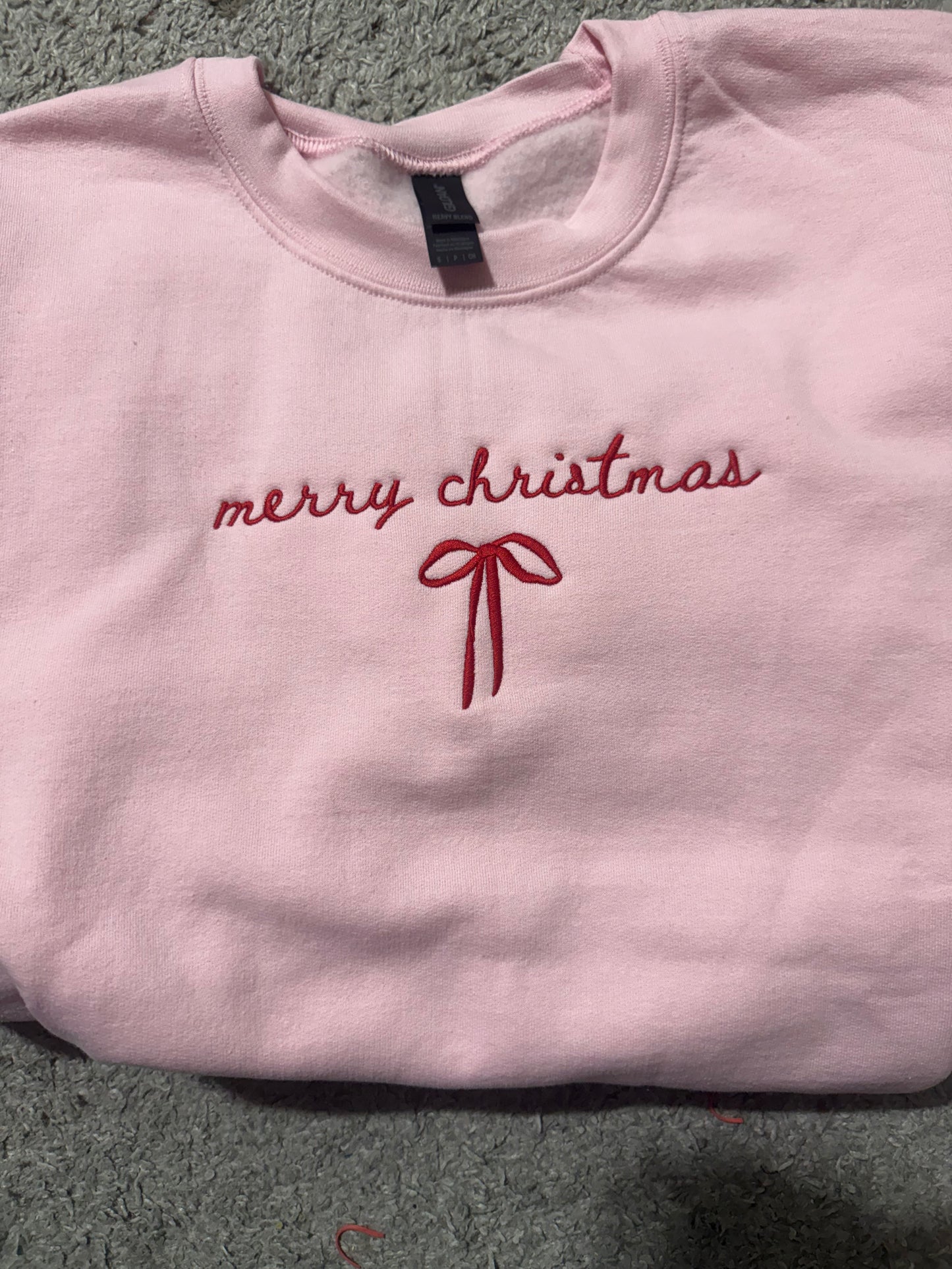 Merry Christmas Embroidery Crew