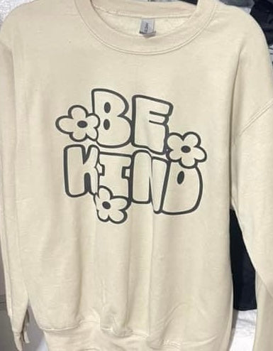 Sale! Be Kind Sweatshirt Size M