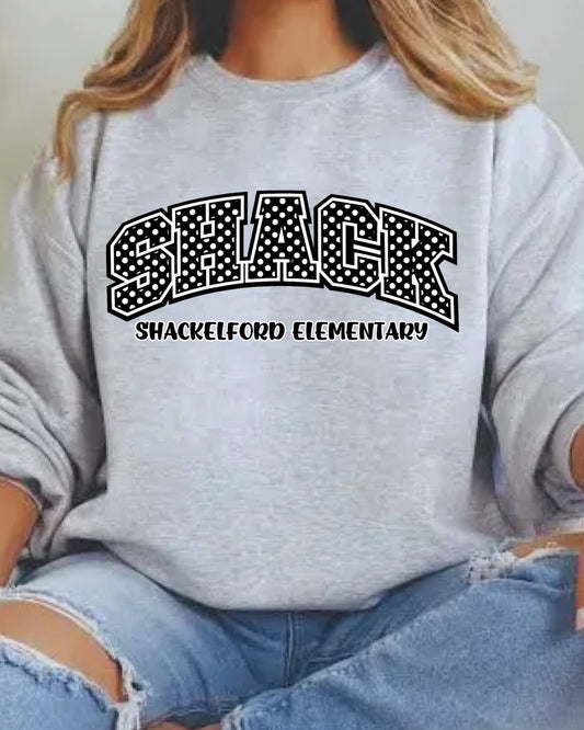 Shack Varsity Polkadots -- Sweatshirt