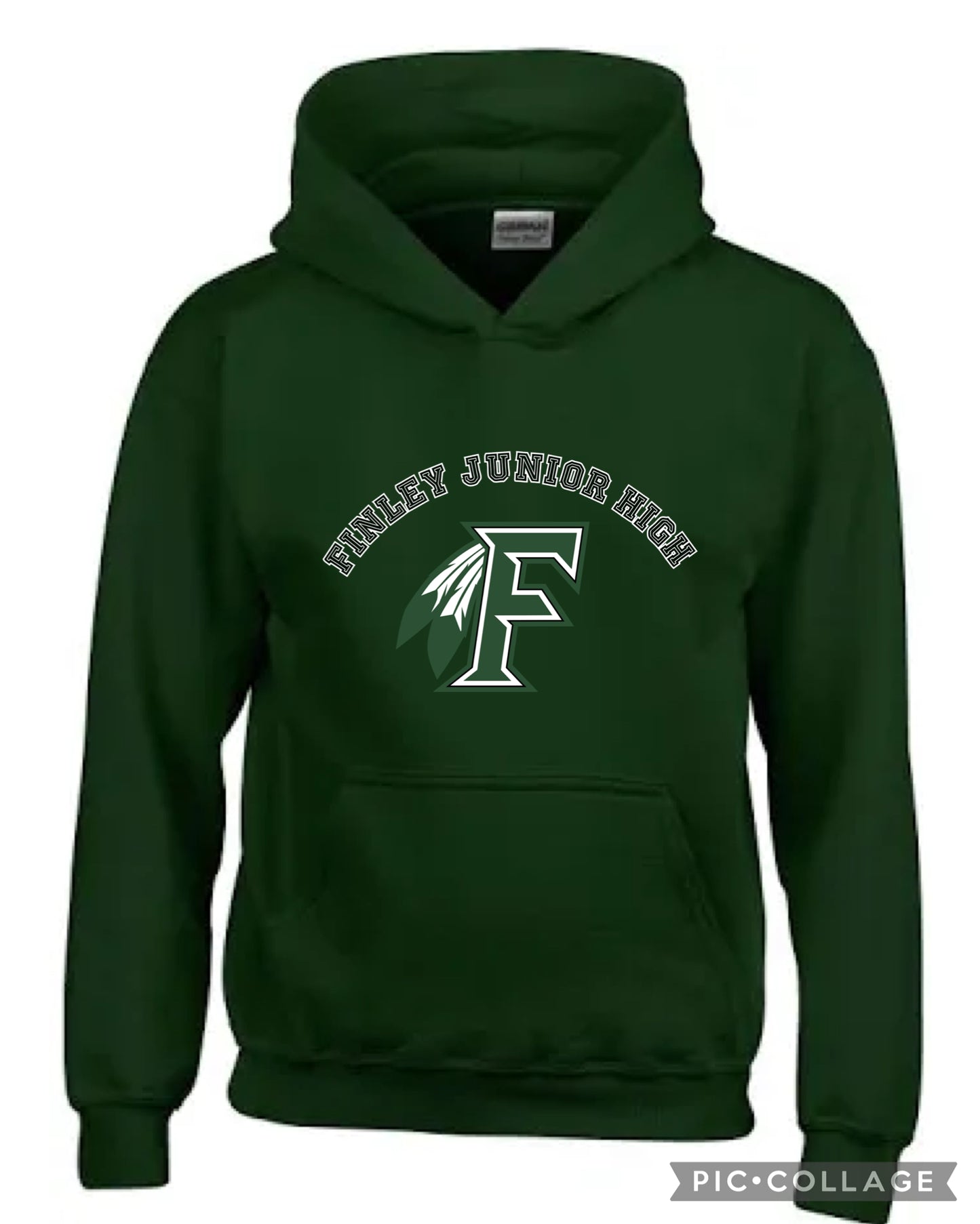 Finley Green Logo Hoodie