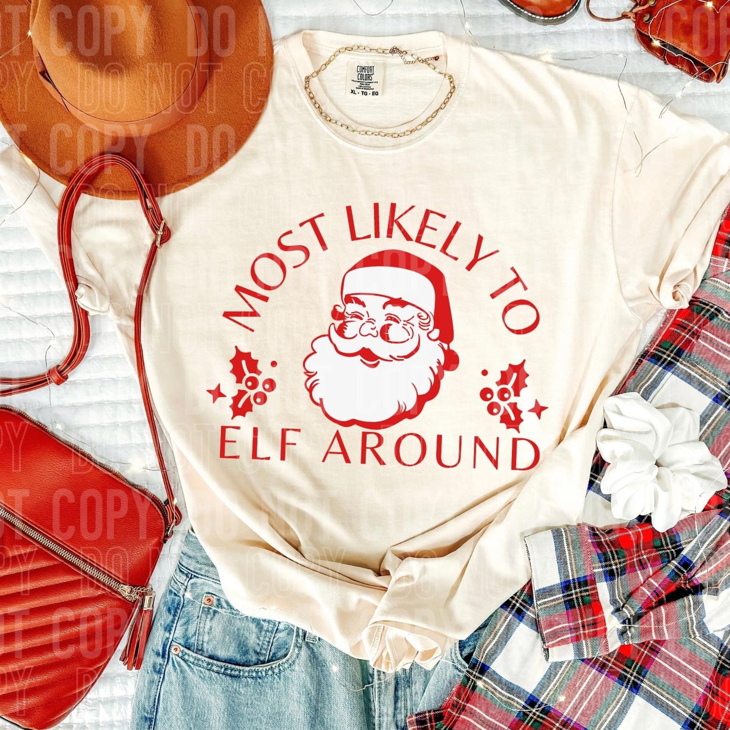 Christmas Most likely Tees. SET 2