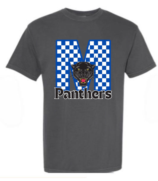 Checkered Panther Tee