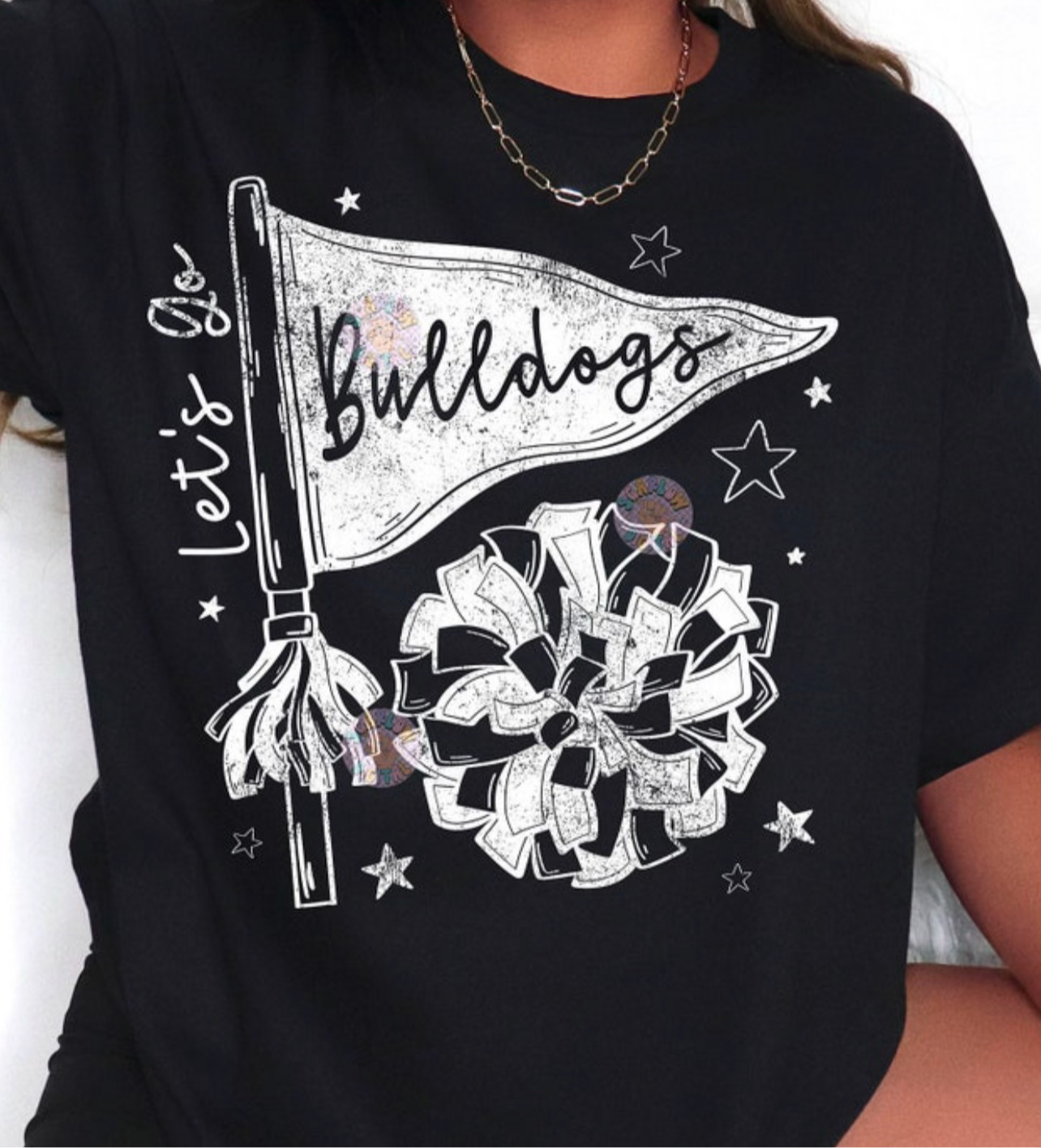 Bulldogs Flag Tee