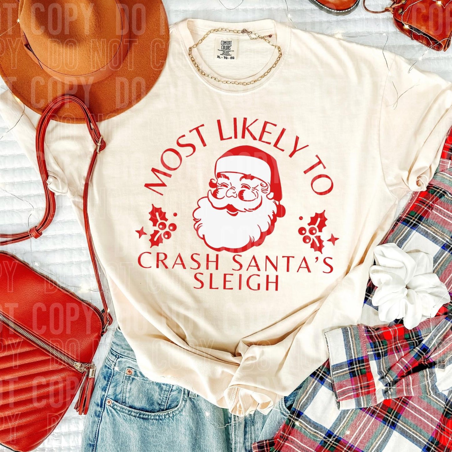 Christmas Most likely Tees. SET 1
