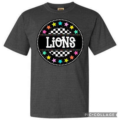 Bright Mascot Tee - only available in listed mascots.