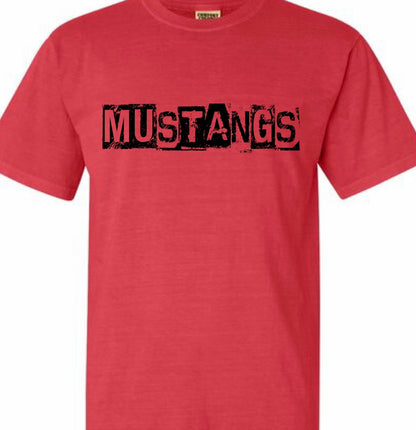 Retro Block Mascot Tee - only available in listed mascots.