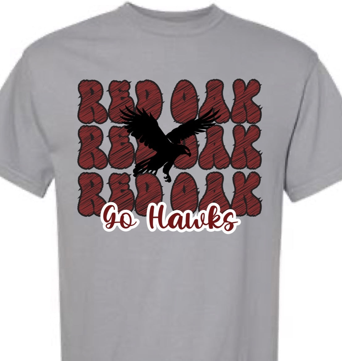 Red Oak Hawks Tee