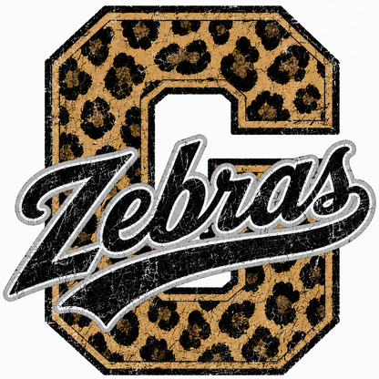 Any School Leopard Letter