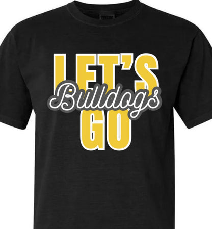 Let’s Go Bulldogs tee