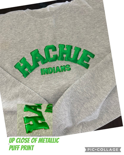 Metallic Varsity Tee